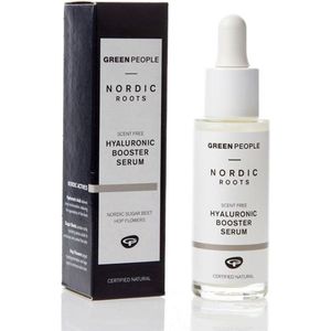 Green People - Hyaluronic Booster Serum - Geurvrij - 25% Grasbakken - 100% Natuurlijke Ingrediënten