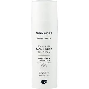 Green People - Suncream Face - SPF15 - Geurvrij - 50ml