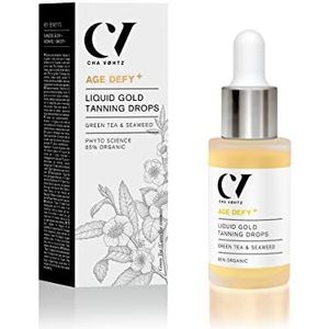 Green People Age Defy+ zelfbruinende druppels - Ongeparfumeerd - Alle huidtypes - Gezicht & lichaam