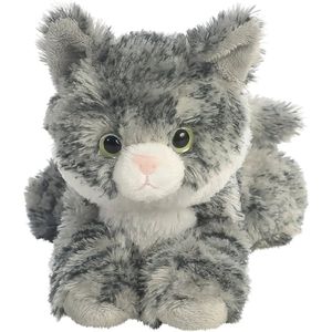 Witte kawaii pluche kat - knuffel • Mijn Knuffel