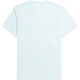 Fred Perry Ringer T-Shirt Lichtblauw - Heren - Print T-shirts