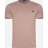 Fred Perry - Twin Tipped T-shirt - Mannen - Zwart - Katoen