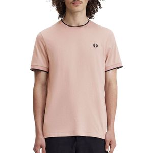 Fred Perry - Twin Tipped T-shirt - Mannen - Zwart - Katoen