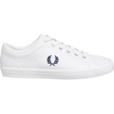 Fred Perry - Baseline - Sneakers - Wit - Leer