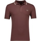 Fred Perry - Polo - Bruin - Katoen