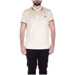 Fred Perry - Twin Tipped Polo - Lichtgeel - Heren