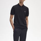 Fred Perry - Plain Polo - Zwart - Katoen