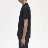 Fred Perry - Plain Polo - Zwart - Katoen