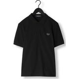 Fred Perry - Plain Polo - Zwart - Katoen