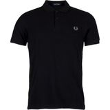 Fred Perry - Plain Polo - Zwart - Katoen
