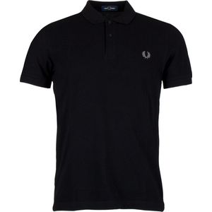 Fred Perry - Plain Polo - Zwart - Katoen