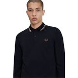 Fred Perry - Fp Ls Twin Getipt - Poloshirt - Streetwear - Volwassen