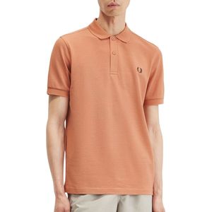 Fred Perry The Plain Fred Perry Shirt Polo's T-shirts Heren - Polo shirt - Oranje