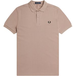 Fred Perry M6000 polo plain shirt - pique - Dark Pink Black