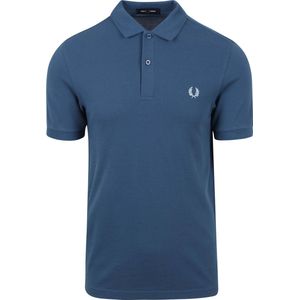 Fred Perry Polo Plain Mid Blauw - Heren