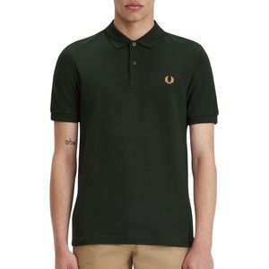 Fred Perry Polo M6000 Donkergroen V10 - Heren