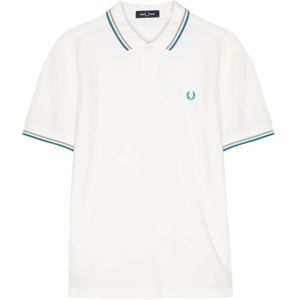 Fred Perry, Heren, Tops, Wit, Maat: XL Katoen,