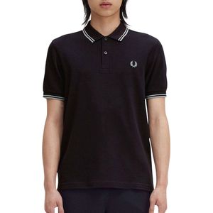 Fred Perry - Polo - Donkerblauw - Katoen - Normale Fit