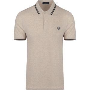 Fred Perry Polo M3600 Beige Melange W50 - Heren