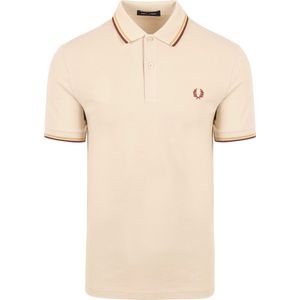 Fred Perry Polo M3600 Ecru W55 - Heren