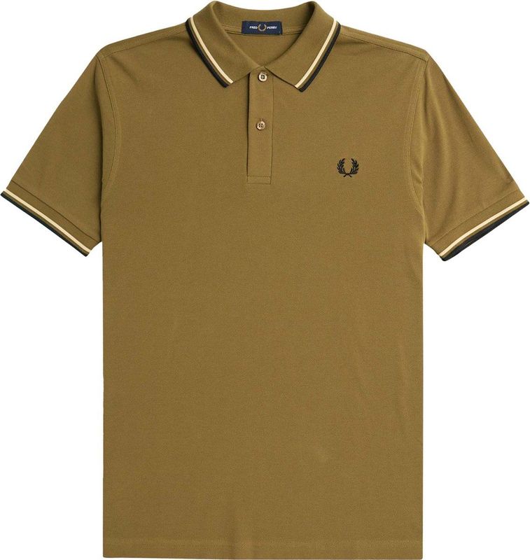 Fred Perry Polo M3600 Bruin W60 - Heren