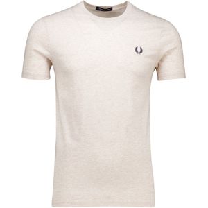 Fred Perry - T-shirt - Beige - Katoen