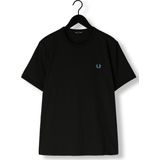 Fred Perry Ringer T-Shirt Groen T61 - Heren - Print T-shirts