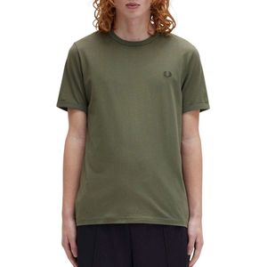 Fred Perry - Ringer T-Shirt - Groen - Heren
