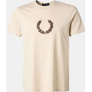 Fred Perry Textured Laurel Wreath T-Shirt