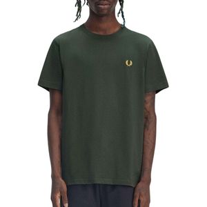 Fred Perry, Heren, Tops, Groen, Maat: S Katoen,