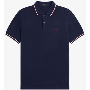 Fred Perry - M3600 Poloshirt - Katoen Piqué - Regular Fit - Groen