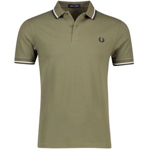 Fred Perry Twin Tipped Polo Heren - Maat S
