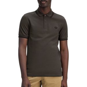 Fred Perry Twin Tipped Polo Heren - Maat S