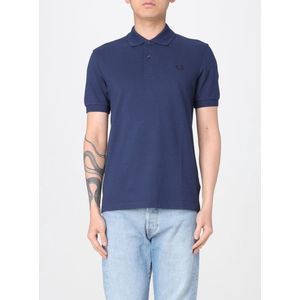 Fred Perry - M6000 - Poloshirt - Donkerblauw - Slim-fit - Katoen