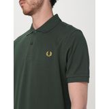 Fred Perry - Polo Shirt - Groen - Katoen - Logo