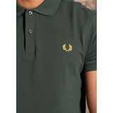 Fred Perry - Polo Shirt - Groen - Katoen - Logo