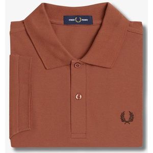 Fred Perry - Poloshirt - Bruin - 100% Katoen