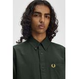 Fred Perry - Fp Oxford - Overhemd - Court Green - Langemouwen