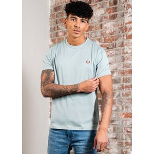 Fred Perry, Heren, Tops, Blauw, Maat: XL Katoen,