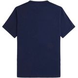 Fred Perry - T-shirt Ringer - Donkerblauw - Katoen - Slim-fit