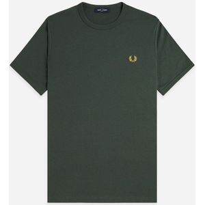 Fred Perry - Ringer T-shirt - Groen - Katoen