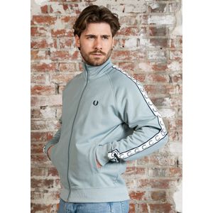 Fred Perry, Heren, Sweatshirts & Hoodies, Groen, Maat: L Katoen,