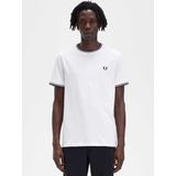 Fred Perry T-shirt Wit - Heren - Print T-shirts
