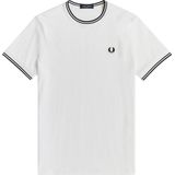 Fred Perry T-shirt Wit - Heren - Print T-shirts