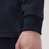 Fred Perry M3636 long sleeved twin tipped shirt - heren polo lange mouwen - Navy White