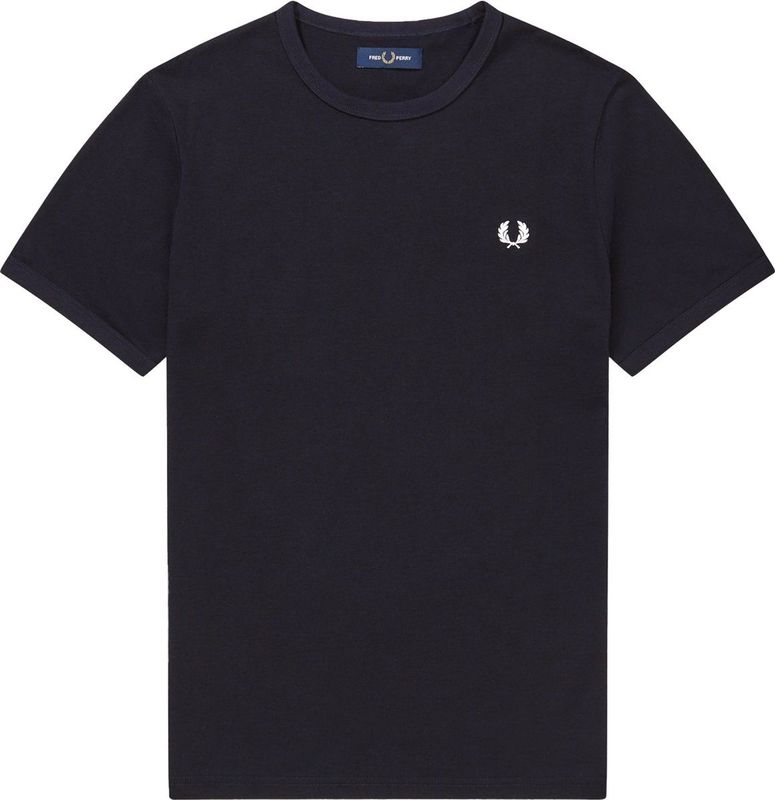 T-Shirt mit kurzen Ärmeln Fred Perry Ringer