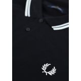 Fred Perry - M6000 Polo - Effen - Gebroken Wit - Katoen - Korte Mouwen