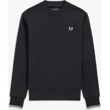 Fred Perry, Heren, Sweatshirts & Hoodies, Blauw, Maat: XS Katoen,