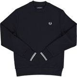 Fred Perry, Heren, Sweatshirts & Hoodies, Blauw, Maat: XS Katoen,