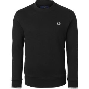 Fred Perry Sweater M7535 Zwart - Heren - Sweaters